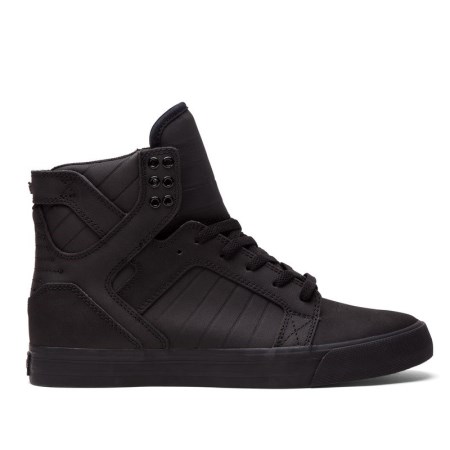 Supra Skytop Svart Høye Sneakers Dame [NO-6-R038]
